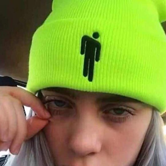 Billie Eilish Beanie Neon Green